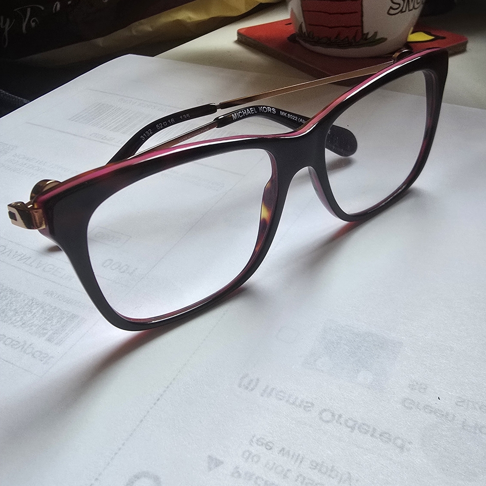Michael Kors Black and Pink Women Glasses